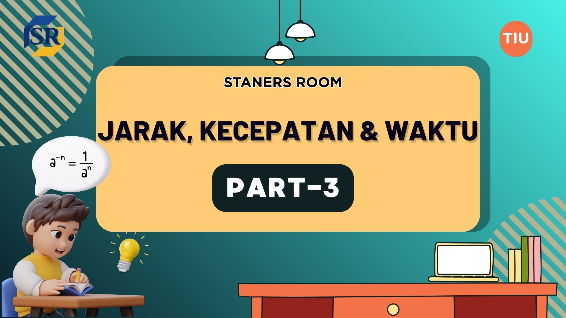 Jarak, Kecepatan dan Waktu Part 3